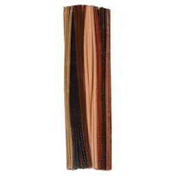 Chenille Stems Multi-Cultural Colors   100/Pkg.  - Peggable