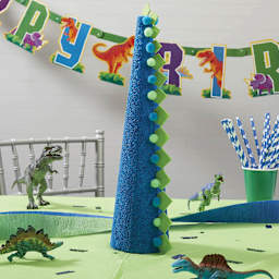 FloraCraft CraftFōM Blocks and Shapes - Cone, 3.8" x 14.8", dinosaur craft made with cone shape