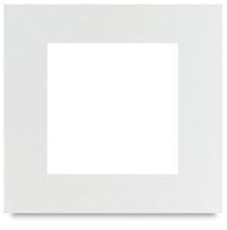 Cardboard Frames - Front view of white Cardboard Frame