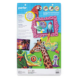Perler Fused Bead Pegboard - Super-Sized - back of packaging
