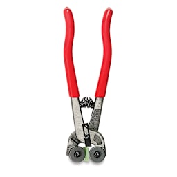 Wheeled Glass Tile Nipper - standing upright