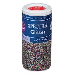 Spectra Sparkling Crystals Glitter - 4 oz, Multi-Color