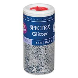 Spectra Sparkling Crystals Glitter - 4 oz, Silver