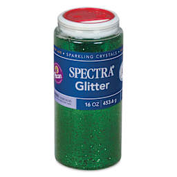 Spectra Sparkling Crystals Glitter - 16 oz, Green
