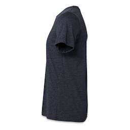 Bella Canvas Unisex T-shirt - Navy Heather, X-Small - side