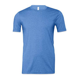 Bella Canvas Unisex T-shirt - Columbia Blue Heather, Small - front