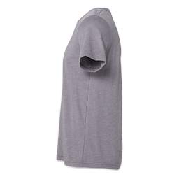 Bella Canvas Unisex T-shirt - Storm Heather, X-Small - side