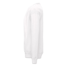 Bella + Canvas Unisex Sponge Fleece Drop Shoulder Sweatshirt - White, X-Small - side