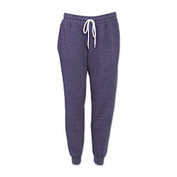 Bella Canvas Unisex Jogger Sweatpants - Navy Heather, Large - front