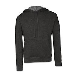 Bella + Canvas Unisex Sponge Fleece Drop Shoulder Sweatshirt - Dark Grey Heather, Medium