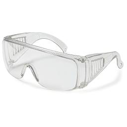 Art Alternatives Safety Goggles - Right angled view of clear plastic Safety Goggles