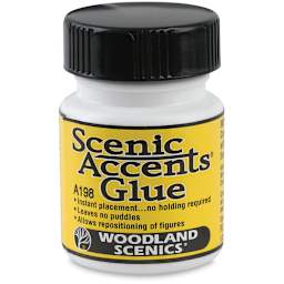Front of jar of Scenic Accents Glue