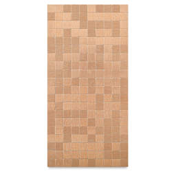 Metal Tile Half Sheets - 15 mm Square Rose Gold Tile on half sheet