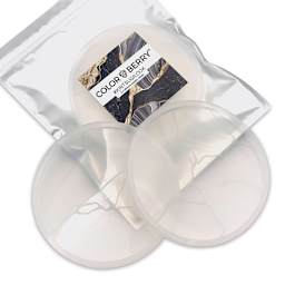 Colorberry Silicone Molds - Kintsugi, Pkg of 2 (two molds outside package, one in package)