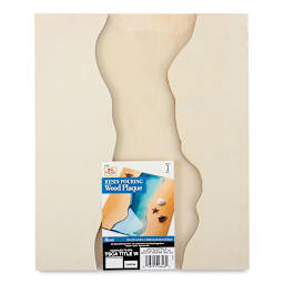 Mod Podge Resin Pouring River Plaque