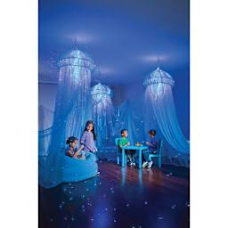 Hearthsong Aquaglow Jellyfish Hideaway Bed Canopy