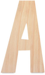 Darice Unfinished Wood Letters