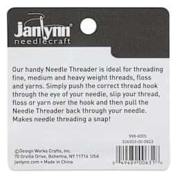 Janlynn Needle Threader back of packaging
