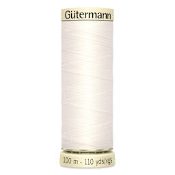 Gutermann Sew-All Polyester Thread - Oyster, 110 yd Spool