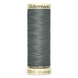 Gutermann Sew-All Polyester Thread - Rail Gray, 110 yd Spool