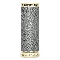 Gutermann Sew-All Polyester Thread - Greymore, 110 yd Spool