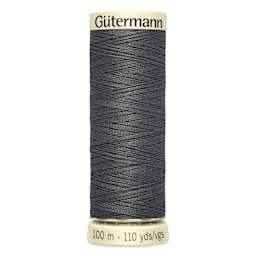 Gutermann Sew-All Polyester Thread - Smoke, 110 yd Spool