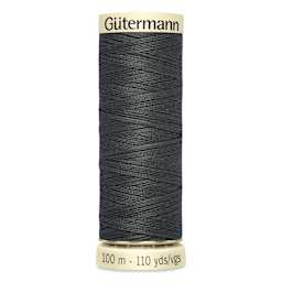 Gutermann Sew-All Polyester Thread - Charcoal, 110 yd Spool