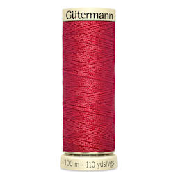 Gutermann Sew-All Polyester Thread - True Red, 110 yd Spool
