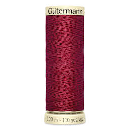 Gutermann Sew-All Polyester Thread - Ruby Red, 110 yd Spool