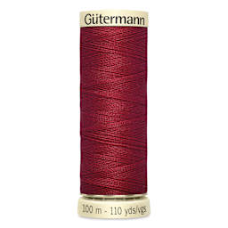 Gutermann Sew-All Polyester Thread - Cranberry, 110 yd Spool