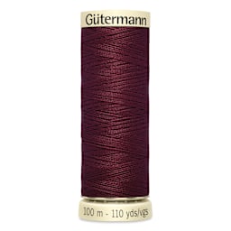 Gutermann Sew-All Polyester Thread - Burgundy, 110 yd Spool