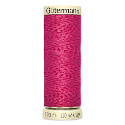 Gutermann Sew-All Polyester Thread - Raspberry, 110 yd Spool