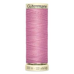 Gutermann Sew-All Polyester Thread - Medium Rose, 110 yd Spool