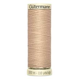 Gutermann Sew-All Polyester Thread - Flax, 110 yd Spool