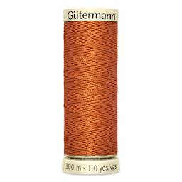 Gutermann Sew-All Polyester Thread - Carrot, 110 yd Spool