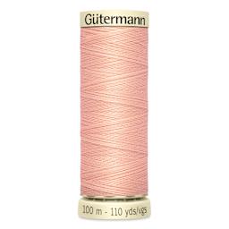 Gutermann Sew-All Polyester Thread - Orange Blush, 110 yd Spool