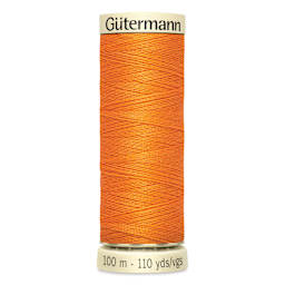 Gutermann Sew-All Polyester Thread - Tangerine, 110 yd Spool