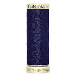 Gutermann Sew-All Polyester Thread - Navy, 110 yd Spool
