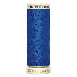 Gutermann Sew-All Polyester Thread - Cobalt Blue, 110 yd Spool