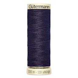Gutermann Sew-All Polyester Thread - Dark Plum, 110 yd Spool