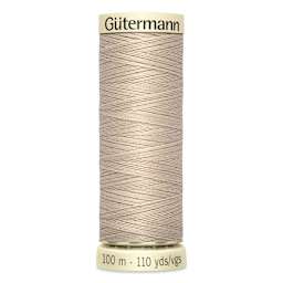 Gutermann Sew-All Polyester Thread - Sand, 110 yd Spool