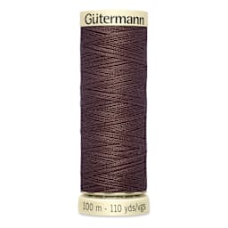 Gutermann Sew-All Polyester Thread - Saddle Brown, 110 yd Spool
