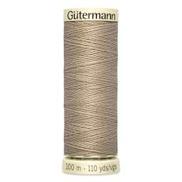 Gutermann Sew-All Polyester Thread - Khaki, 110 yd Spool