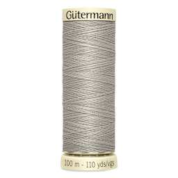 Gutermann Sew-All Polyester Thread - Light Beige, 110 yd Spool