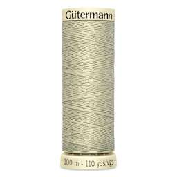 Gutermann Sew-All Polyester Thread - Cornsilk, 110 yd Spool
