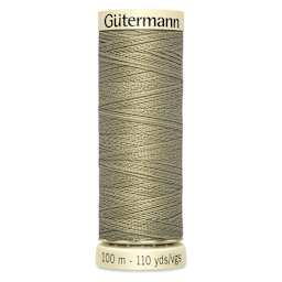 Gutermann Sew-All Polyester Thread - Pebble, 110 yd Spool