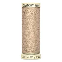 Gutermann Sew-All Polyester Thread - Ecru, 110 yd Spool