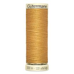 Gutermann Sew-All Polyester Thread - Gold, 110 yd Spool