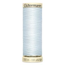 Gutermann Sew-All Polyester Thread - Silver Shine, 110 yd Spool