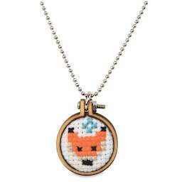 Cross Stitch Style Mini Embroidery Hoops
